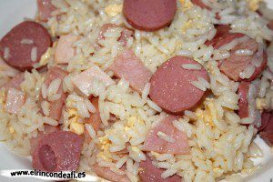 Arroz tres delicias