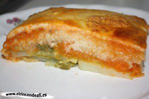 Pastel de verduras