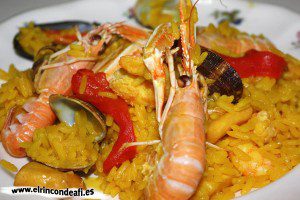 Paella de marisco Paella de marisco