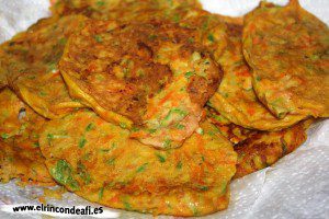 Tortitas de verduras
