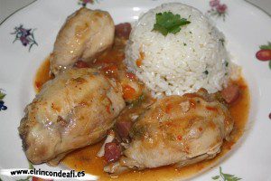 Pollo al chilindrón