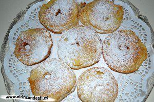 Buñuelos de manzana