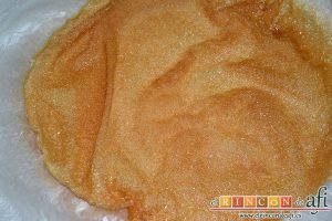 Pastela, freír hasta que estén crujientes