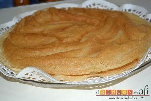 Pastela, colocar otra lámina de brie