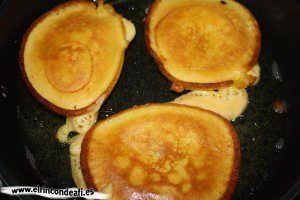 Tortitas de calabaza, freír