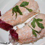 Salmón a la sal