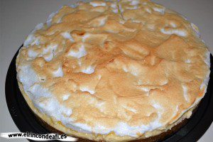 Tarta de tres colores