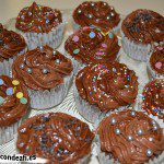 Cupcakes de chocolate