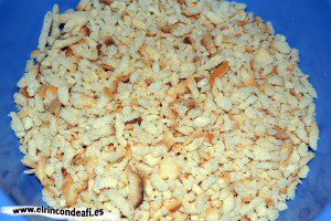 Migas del pastor, migas de pan