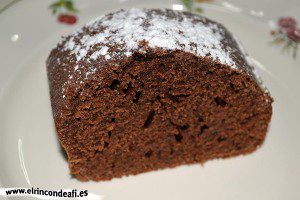 Queque de especias (Gewürzkuchen), sugerencia de presentación