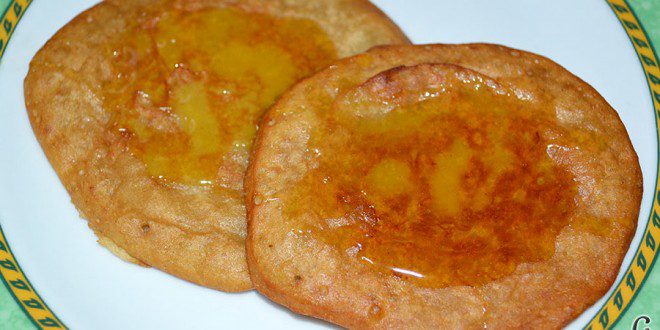 Tortitas de plátanos de Canarias