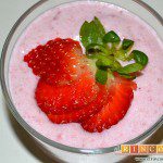 Mousse de fresa