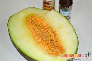 Sopa fría de melón