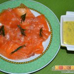 Salmón marinado con cítricos