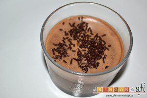 Panacota de Nocilla, sugerencia de presentación