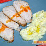 Lomo de cerdo embarrado con especias al horno