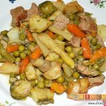 Menestra de verduras con carne de ternera