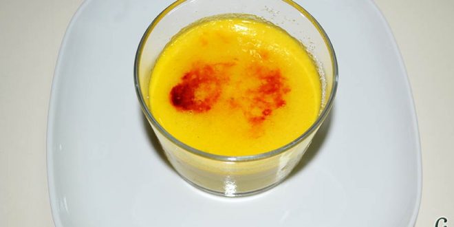Crema de mango caramelizada
