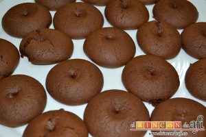 Nutellotti o galletas de Nutella, dejamos enfriar una vez horneadas