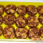 Crujientes de copos de maíz y chocolate