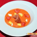 Salmorejo de sandía y tomate