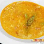 Sopa de espárragos verdes