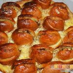 Pudin con dátiles, pan de leche, canela, nueces y mantequilla
