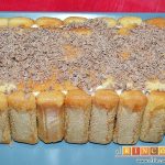 Pastel de soletillas, mascarpone y Nutella