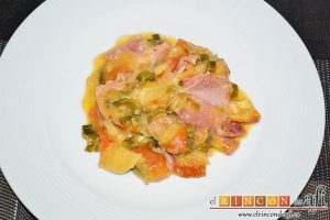 Frittata para Fátima, sugerencia de presentación