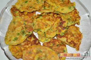 Tortitas de maíz, reservar