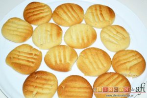 Galletas de pasta de sésamo, dejar enfriar