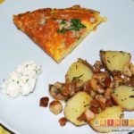 Tortilla de albahaca