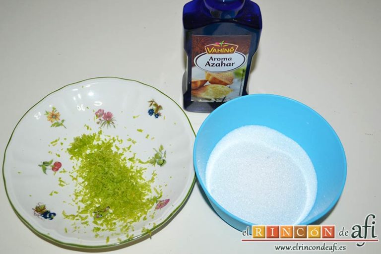 Bizco-flan, preparar los ingredientes para el almíbar