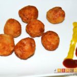 Croquetas de pollo y bacon