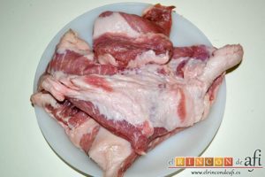 Secreto con salsa de foie, preparar los secretos de cerdo