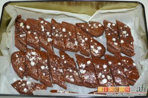 Galletas de mantequilla al chocolate, sugerencia de presentación