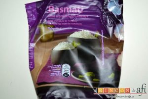 Arroz basmati cocido, utilizar arroz basmati