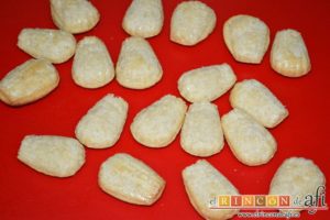 Madeleines, desmoldar