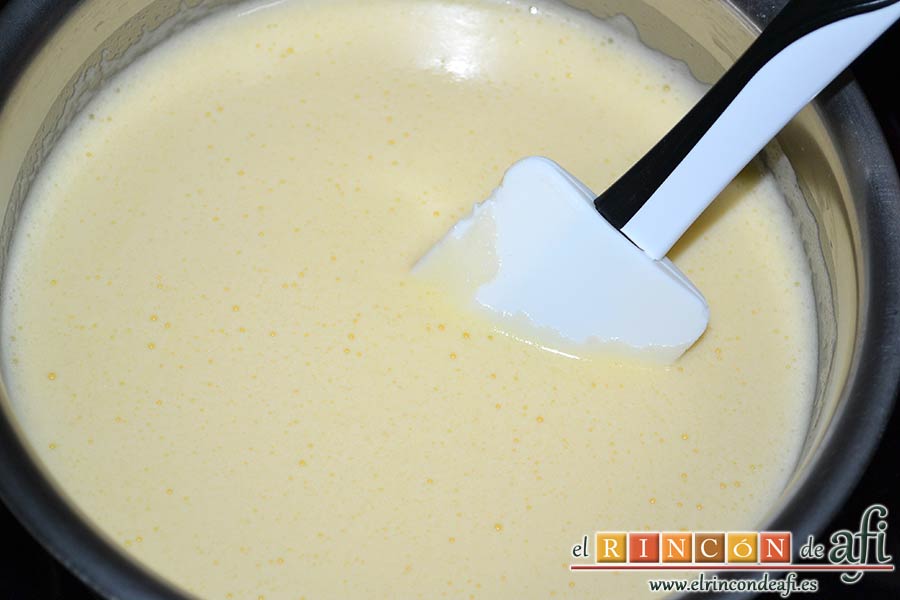 Pastelitos de crema de limón y merengue, preparar la crema de limón