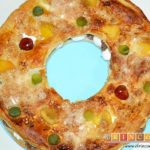 Roscón de hojaldre para Reyes