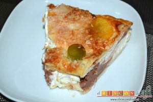 Roscón de hojaldre para Reyes, sugerencia de presentación