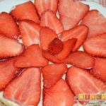 Shortbread de fresas con crema pastelera
