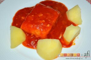 Bacalao con tomate