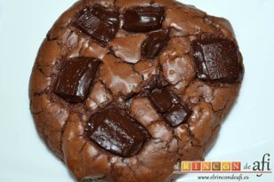Cookies de chocolate indignantes de Martha Stewart, sugerencia de presentación