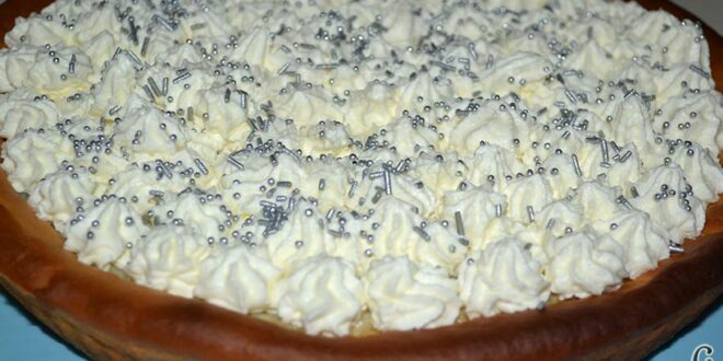 Tarta de arroz con leche o Rijstevlaai