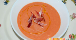 Gazpacho con fresas