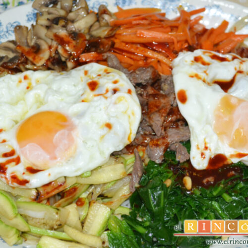 Bibimbap coreano