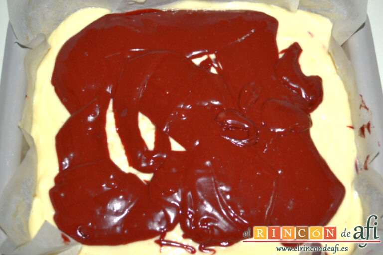 Brownie de Red Velvet, receta paso a paso