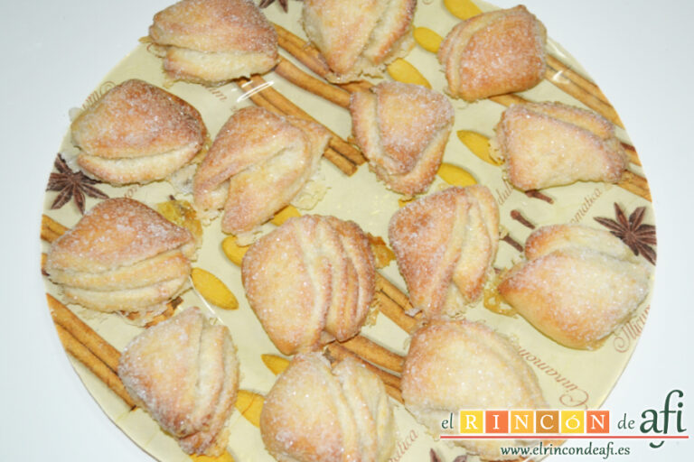 Galletas rusas, sugerencia de presentación