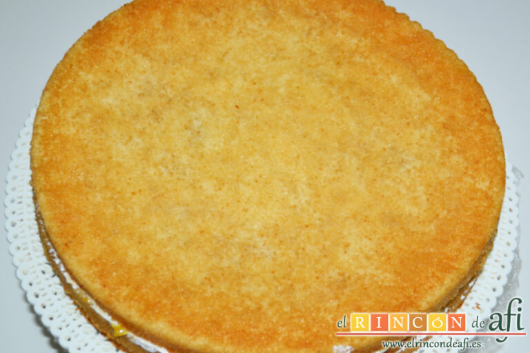 Tarta Sara, receta paso a paso